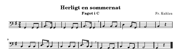 Herligt en sommernat