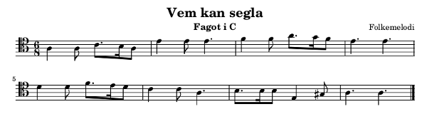 Vem Kan Segla